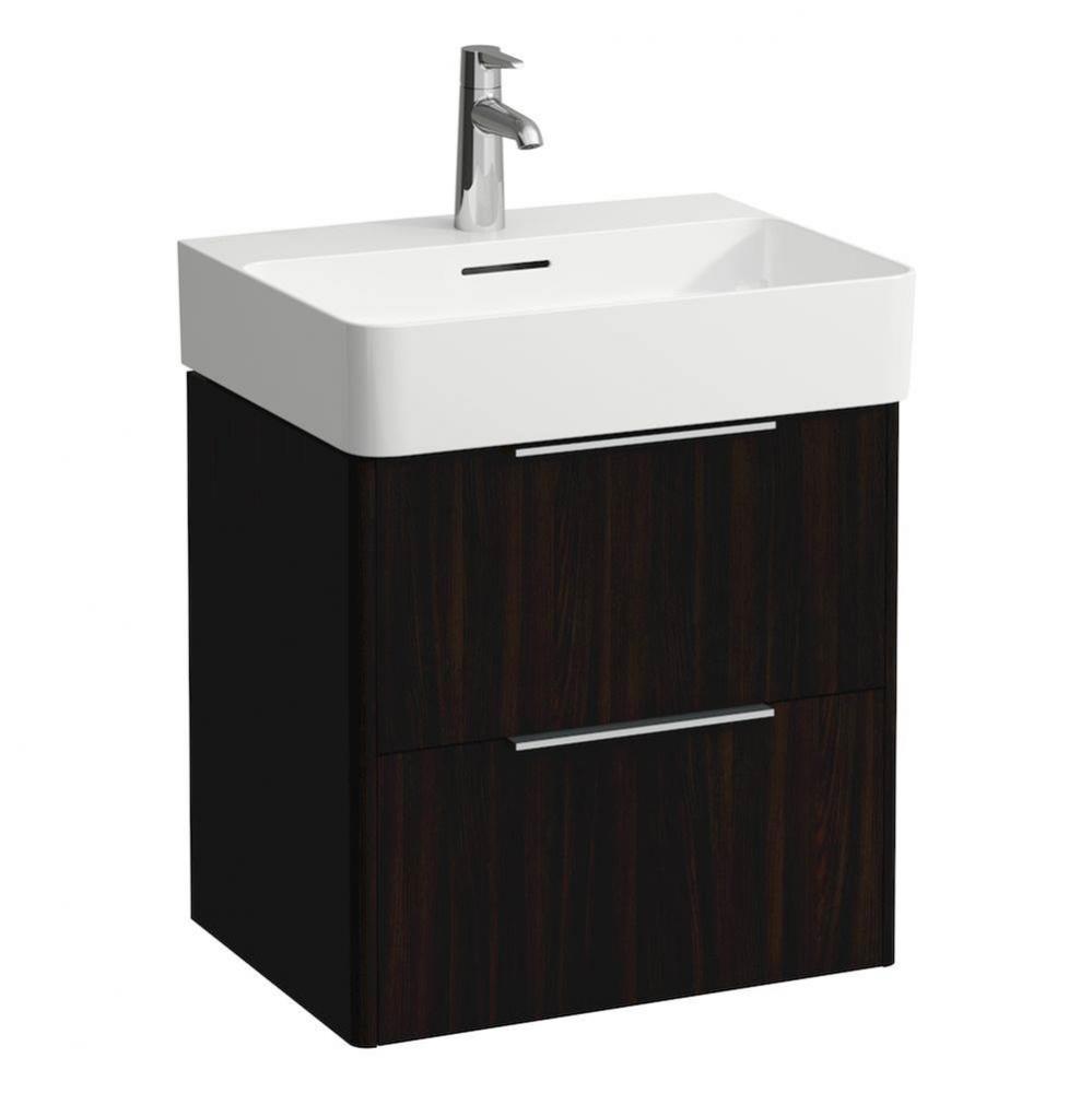 Vanity Only, with 2 drawers, incl. drawer organizer, matching washbasin 810282