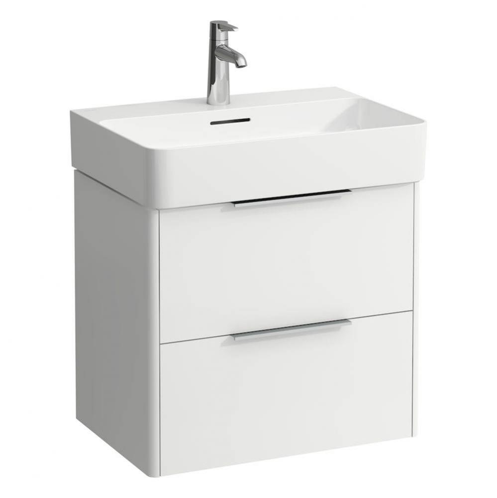 Vanity Only, with 2 drawers, incl. drawer organizer, matching washbasin 810283