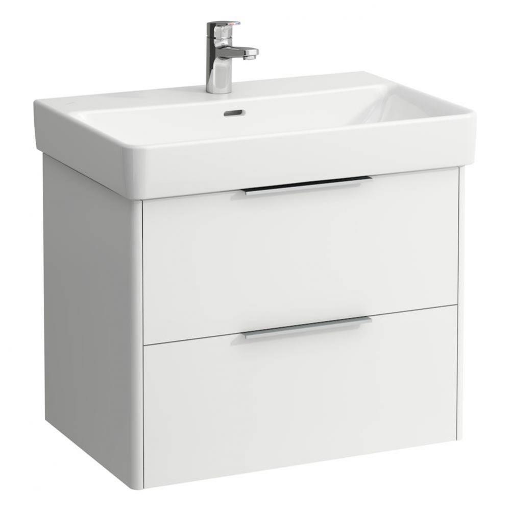Vanity Only, with 2 drawers, incl. drawer organizer, matching washbasin 810967