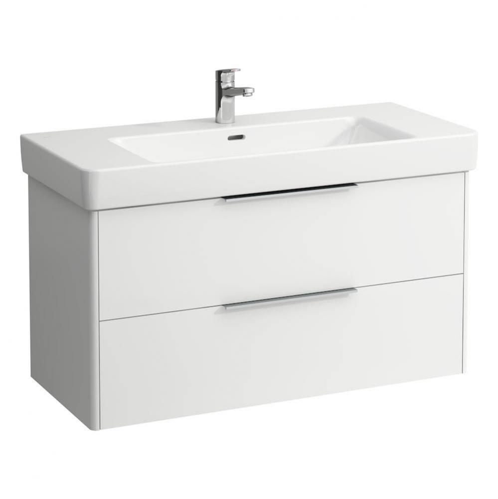 Vanity Only, with 2 drawers, incl. drawer organizer, matching washbasin 813966