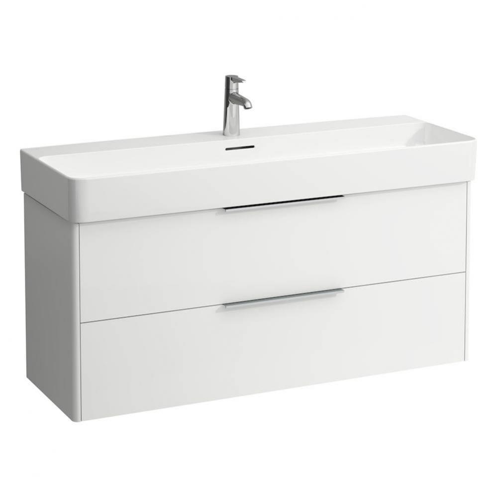 Vanity Only, with 2 drawers, incl. drawer organizer, matching washbasin 810289
