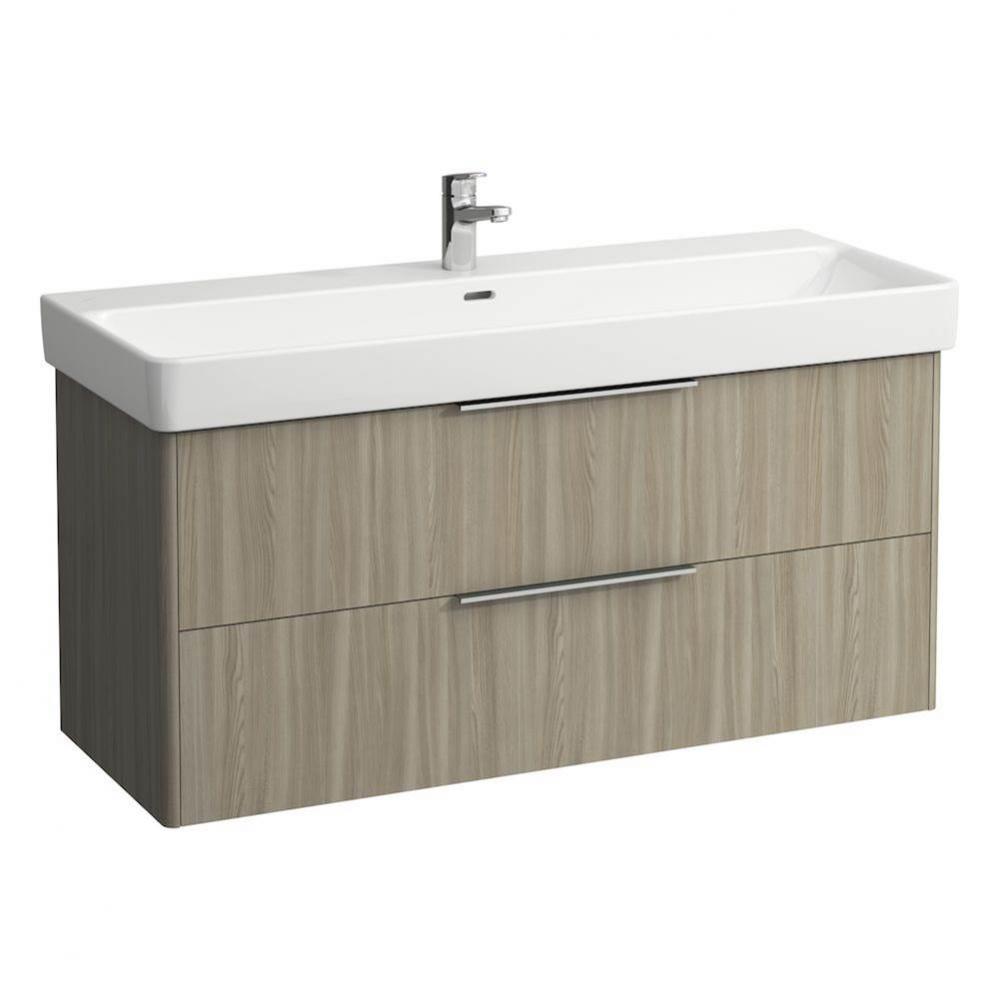 Vanity Only, with 2 drawers, incl. drawer organizer, matching washbasin 814965