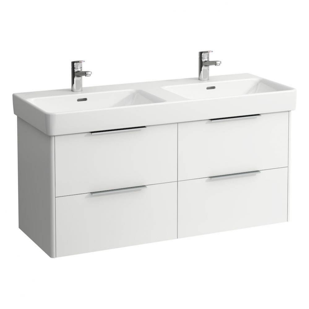 Double Washbasin Console, wall mounted