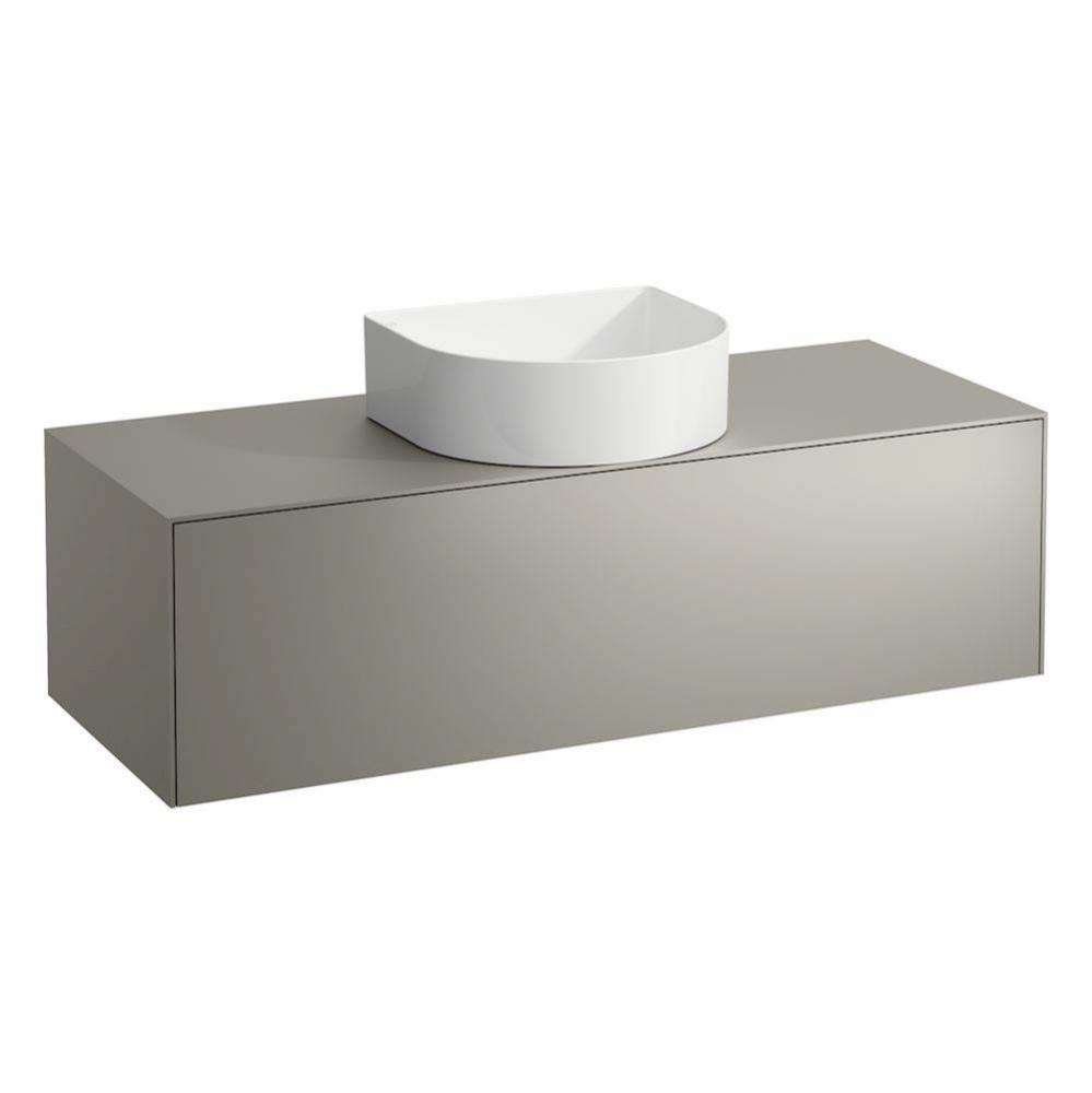 Drawer element Only, 1 drawer, matching bowl washbasins 812340, 812341, 812342, 812343, centre cut