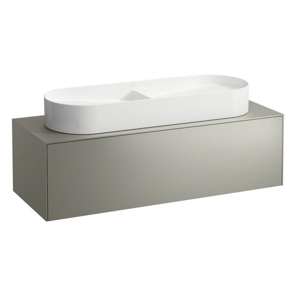 Drawer element Only, 1 drawer, matching washbasin bowls 812348, 812349, centre cut-out Nero Marqui