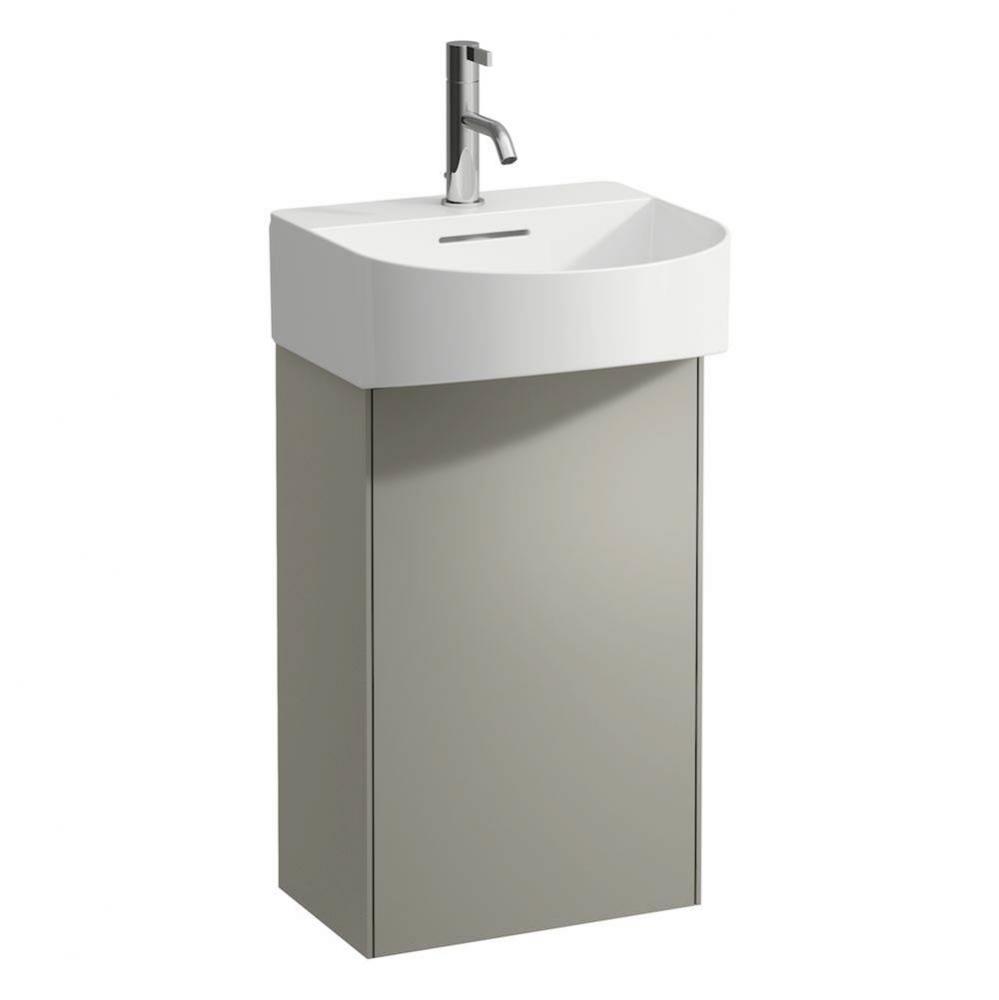 Vanity Only, 1 door, right hinged, matching small washbasin 815342