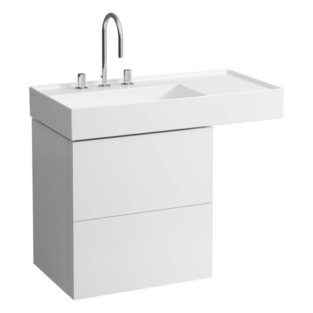 Vanity Only with two drawers for washbasin 810333 (incl. organiser)
