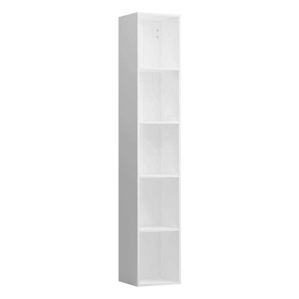 Tall Cabinet with open front, 4 shelves