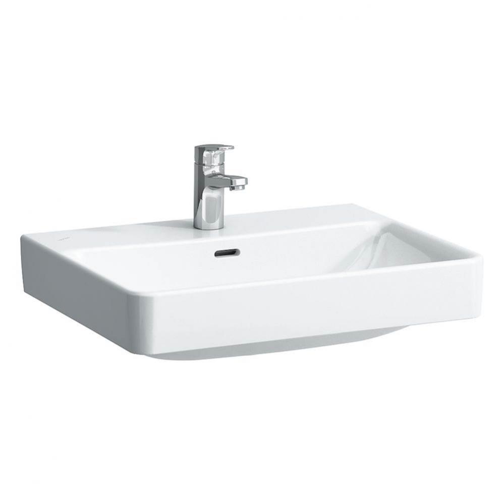 Countertop Washbasin, wall mounted, undersurface ground