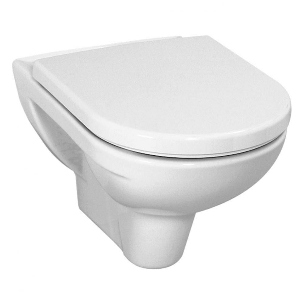 Wall hanging water closet bowl, washdown, with flushing rim (anchor screw spacing 180 mm)