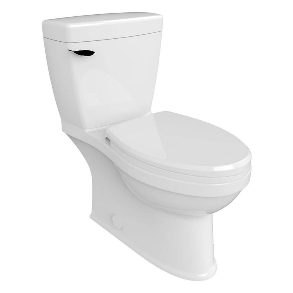 Floorstanding 2PC Water Closet Bowl ONLY, siphonic, including Seat with cover with lowering system