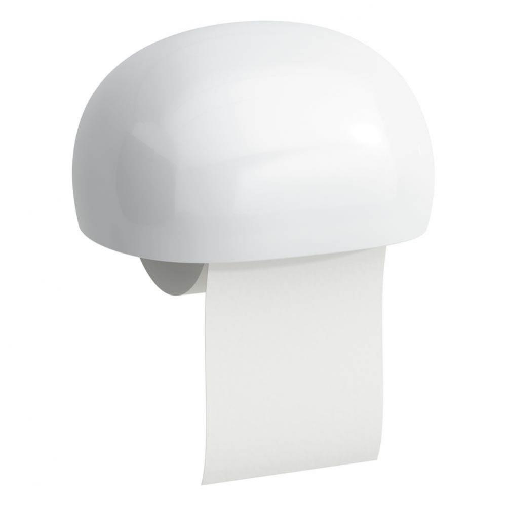 Ceramic toilet roll holder