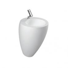Laufen H8119714001091 - ILBAGNOALESSI One freestanding basin Tam Tam, (520x530mm), with integrated pedestal, incl. fixing