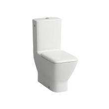 Laufen H8247060002511 - PALACE Floorstanding WC combination, washdown VARIO 70-305 with lateral holes at for water inlet (