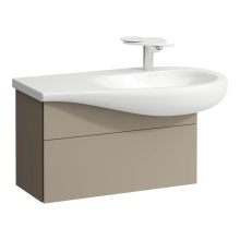 Laufen H4304110972701 - Vanity Unit 900, 1 Drawer, Siphon Cut Out Right, Matches Washbasin H814976