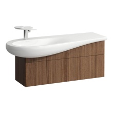 Laufen H4304210979901 - Vanity Unit 1200, 1 Drawer, Siphon Cut Out Left, Matches Washbasin H814973