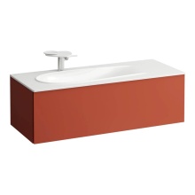 Laufen H4304410972691 - Vanity Unit 1200, 1 Drawer, Siphon Cut Out Left, Matches Washbasin H817979
