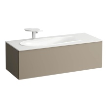 Laufen H4304410972701 - Vanity Unit 1200, 1 Drawer, Siphon Cut Out Left, Matches Washbasin H817979