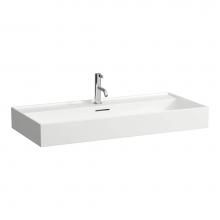 Laufen H810337000107U - Washbasin, wall mounted