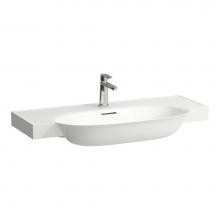 Laufen H813857000109U - Washbasin Console, wall mounted - Optional ceramic drain & cover