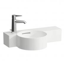 Laufen H815283758109U - Small Washbasin, Wall Mounted