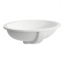 Laufen H8189420001091 - Under-mounted washbasin, oval