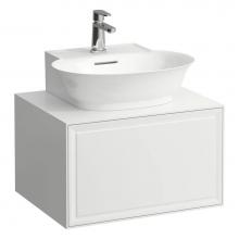 Laufen H4060030851701 - Drawer element Only, 1 drawer, with centre cut-out, matches small washbasin 816854