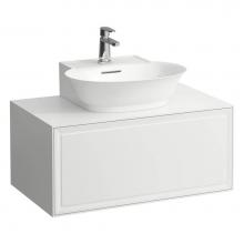 Laufen H4060130851701 - Drawer element Only, 1 drawer, with centre cut-out, matches small washbasin 816854