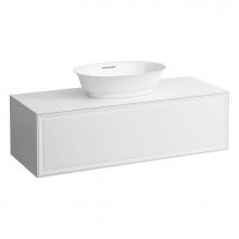 Laufen H4060210851701 - Drawer element Only, 1 drawer, with centre cut-out, matches bowl washbasins 812852, 812855