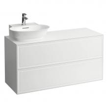 Laufen H4060870851701 - Drawer element Only, 2 drawers, cut-out left, matches small washbasin 816854