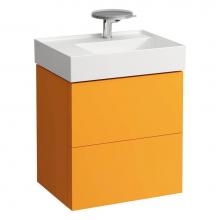 Laufen H4075680336431 - Vanity Only with two drawers for washbasin shelf left 810335 (incl. organiser)