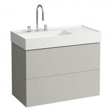 Laufen H4076180336411 - Vanity Only with two drawers for washbasin shelf right 810338 (incl. organiser)