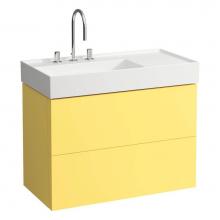 Laufen H4076180336441 - Vanity Only with two drawers for washbasin shelf right 810338 (incl. organiser)