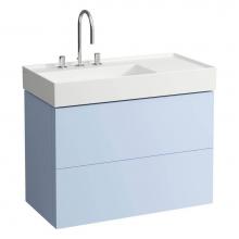 Laufen H4076180336451 - Vanity Only with two drawers for washbasin shelf right 810338 (incl. organiser)