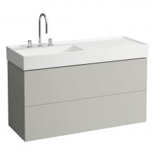 Laufen H4076480336411 - Vanity Only with two drawers for washbasin shelf right 813332 (incl. organiser)