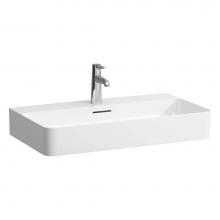 Laufen H816285716104U - Countertop Washbasin, wall mounted