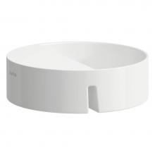 Laufen H2933400000001 - Tray for Sonar bathtubs, made of Marbond Mineralcast material, Glossy Finish