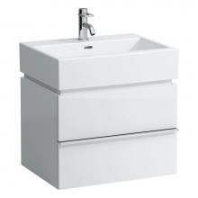 Laufen H4011820754631 - Vanity Only, with 2 drawers, matching washbasin 817433