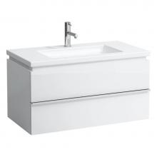 Laufen H4012620754631 - Vanity unit, 2 drawers,incl. drawer organizer, matching washbasin 816433