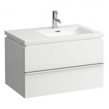 Laufen H4014420754631 - Vanity unit, 2 drawers,incl. drawer organizer, matching washbasin 817439
