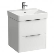 Laufen H4021721102611 - Vanity Only, with 2 drawers, incl. drawer organizer, matching washbasin 810962