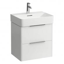 Laufen H4021921102611 - Vanity Only, with 2 drawers, incl. drawer organizer, matching washbasin 810282