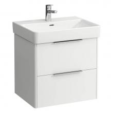 Laufen H4022321102601 - Vanity Only, with 2 drawers, incl. drawer organizer, matching washbasin 810963