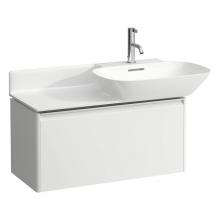 Laufen H4030011102601 - Vanity Only, 1 drawer, matching countertop washbasins 813301/2