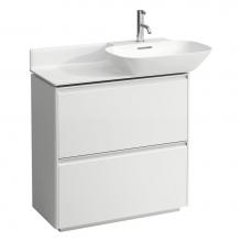 Laufen H4030021102611 - Vanity Only, with 2 drawers, matching countertop washbasins 813301/2