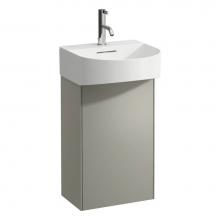 Laufen H4054820340411 - Vanity Only, 1 door, right hinged, matching small washbasin 815342