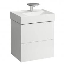 Laufen H4075680336401 - Vanity Only with two drawers for washbasin shelf left 810335 (incl. organiser)