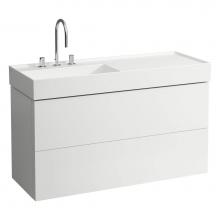 Laufen H4076480336401 - Vanity Only with two drawers for washbasin shelf right 813332 (incl. organiser)