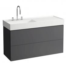 Laufen H4076480336421 - Vanity Only with two drawers for washbasin shelf right 813332 (incl. organiser)