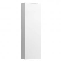 Laufen H4082820336401 - Tall Cabinet with 1 door, door hinge right, 4 glass shelves